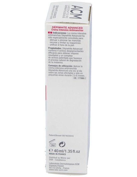 Depiwhite Advanced Crema Despigmentante 40Ml. de Acm Laboratoires