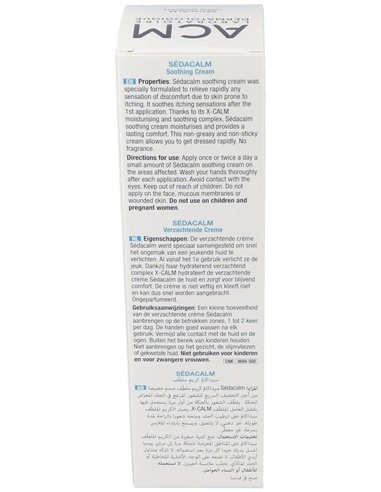 Sedacalm Crema Calmante 120Ml. de Acm Laboratoires
