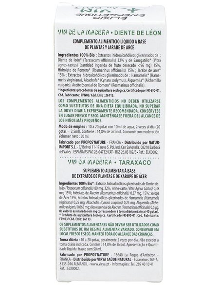 Elixir Nº2 Yin De La Madera 50Ml de 5 Saisons