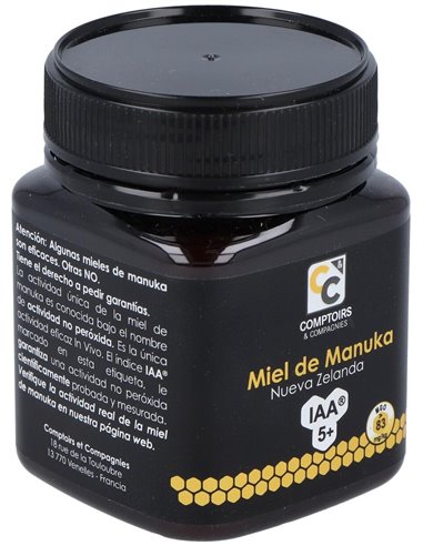 Miel De Manuka Iaa5+ 250Gr. de Comptoirs & Compagnies