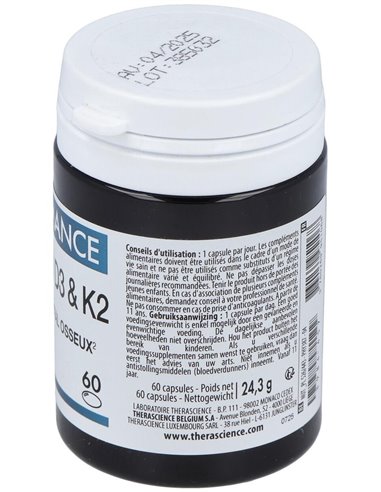 Physiomance Vitamina D3+K2 60Cap. de Physiomance