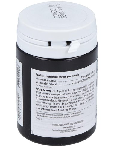 Physiomance Vitamina D3+K2 60Cap. de Physiomance