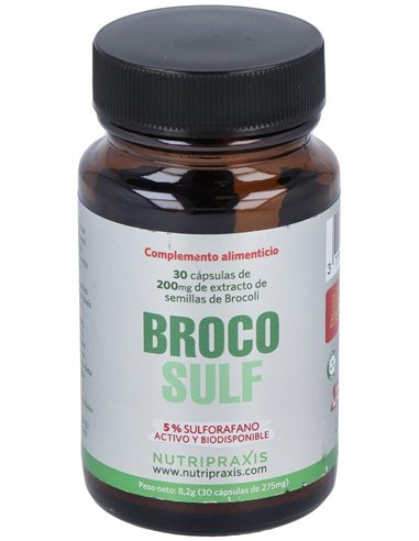 Brocosulf 30Cap. de Nutripraxis