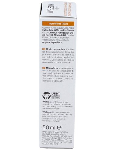 Gel Dentífrico para Niños 50ml  de Weleda