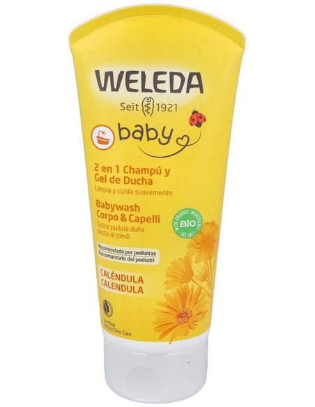 Champú y Gel de Caléndula 200ml  de Weleda
