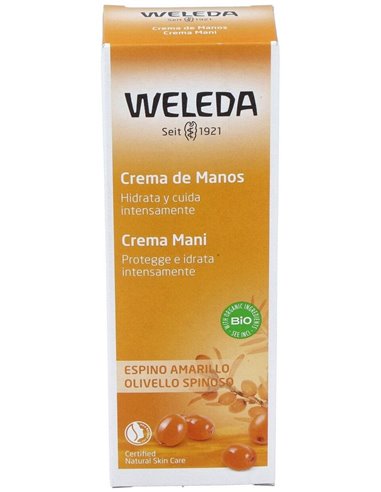 Crema De Manos De Espino Amarillo Hidratante 50Ml. de Weleda
