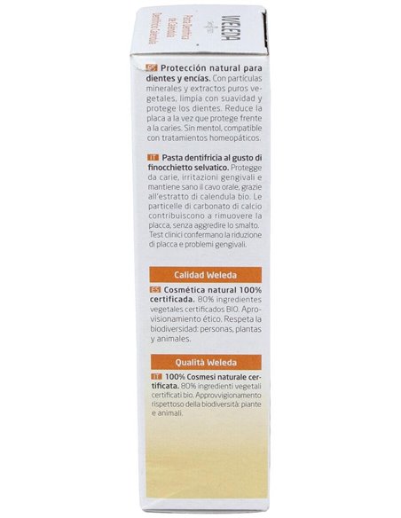 Pasta Dentifrica De Calendula 75Ml. de Weleda