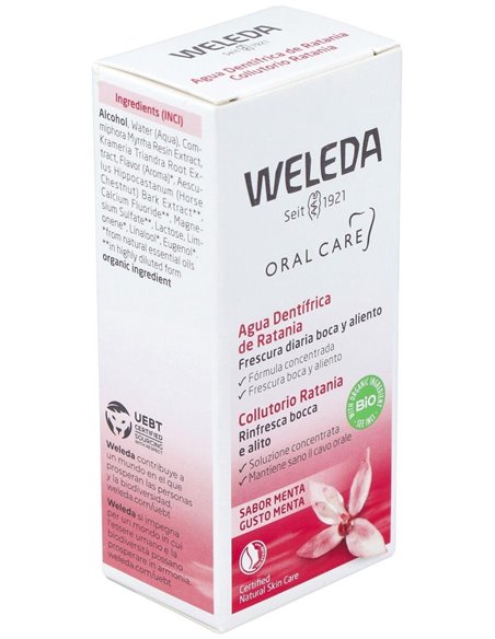 Agua Dentifrica De Ratania 50 Ml de Weleda
