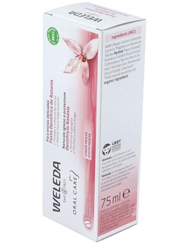 Pasta Dentifrica De Ratania-Mineral de Weleda