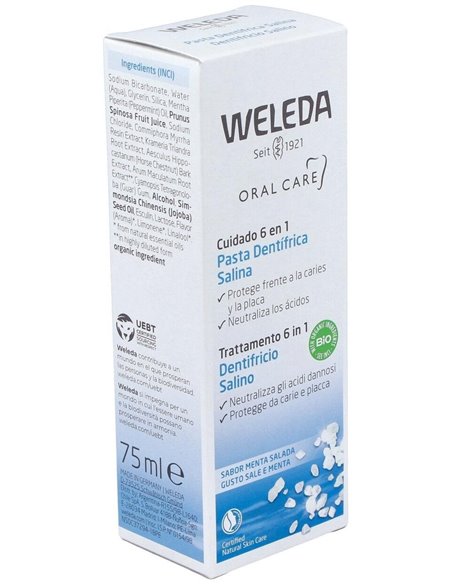 Pasta Dentífrica Salina 75ml  de Weleda