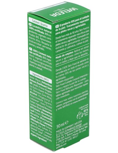 Skin Food Crema De Plantas Medicinales 30 Ml de Weleda
