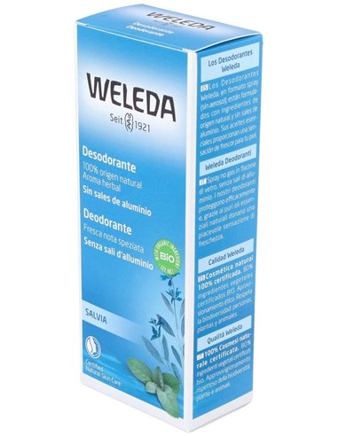 Desodorante Esencias Vegetales (Salvia) 100 Ml de Weleda