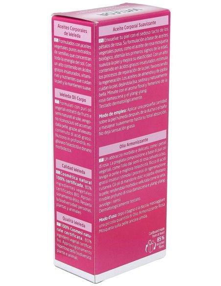 Aceite Corporal Suavizante de Rosa Mosqueta 100ml  de Weleda