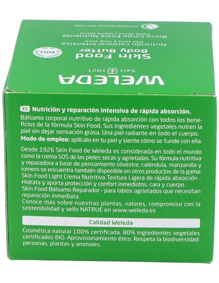 Skin Food Body Butter Manteca Corporal 150Ml. de Weleda