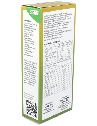 Gallexier Hepatico 250Ml Salus de Salus