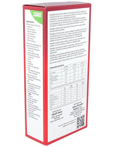 Floradix Hierro 500Ml Salus de Salus