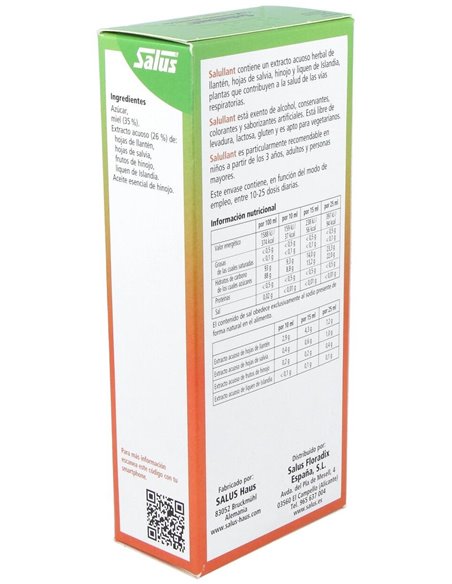 Salullant Llanten Expectorante Jarabe 250Ml de Salus