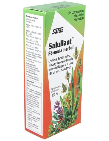 Salullant Llanten Expectorante Jarabe 250Ml de Salus