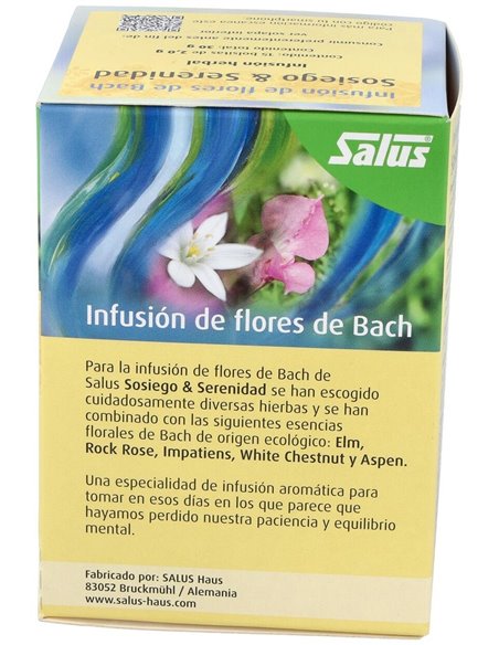 Infusion Flores Bach Sosiego Serenidad 15Sbrs Salus de Salus