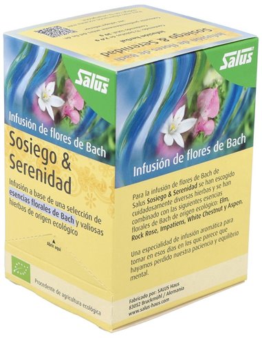 Infusion Flores Bach Sosiego Serenidad 15Sbrs Salus de Salus