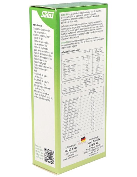 Detox Bio 250Ml. Salus de Salus
