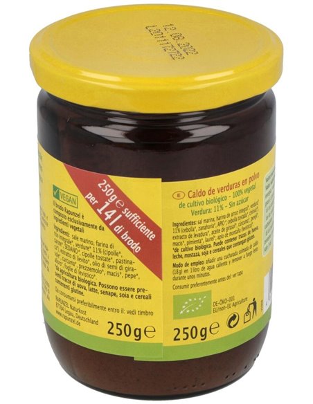 Caldo De Verduras  Brodo 250Gr. Bio Vegan de Rapunzel