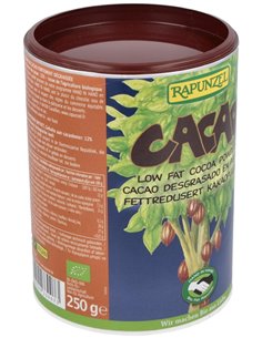 Cacao Desgrasado Polvo 250Gr. Bio S/A Vegan de Rapunzel 2
