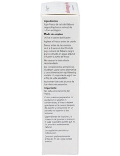 Jugo De Rabano Negro 200Ml. Schoenenberger de Salus 2