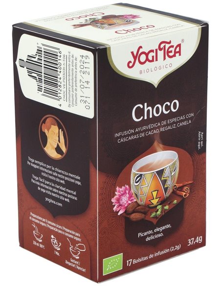 Yogi Tea Chocolate 17Infusiones de Yogi Tea