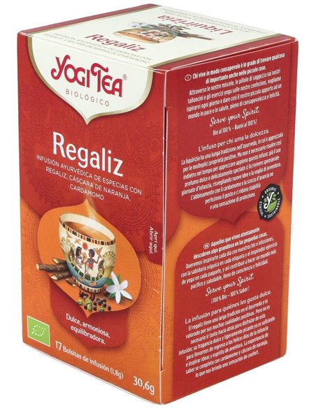 Yogi Tea Regaliz 17 X 1,8 G de Yogi Tea