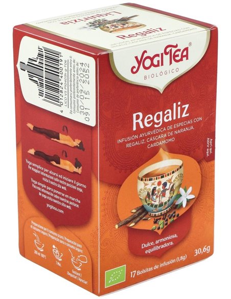 Yogi Tea Regaliz 17 X 1,8 G de Yogi Tea