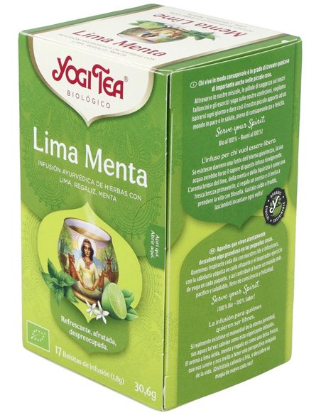 Yogi Tea Menta Y Lima 17 X 1,8 G de Yogi Tea