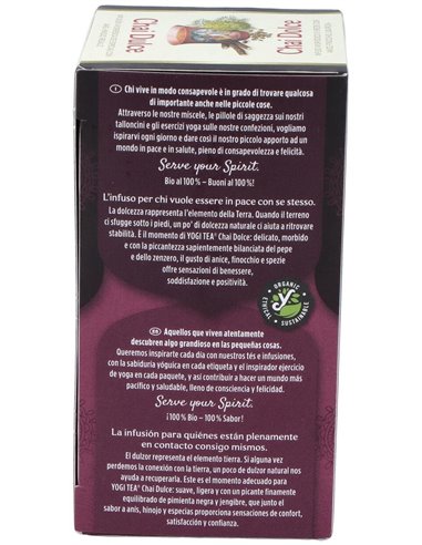 Yogi Tea Chai Dulce 17 X 2 G de Yogi Tea