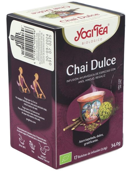 Yogi Tea Chai Dulce 17 X 2 G de Yogi Tea