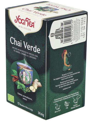 Yogi Tea Chai Verde 17Infusiones de Yogi Tea