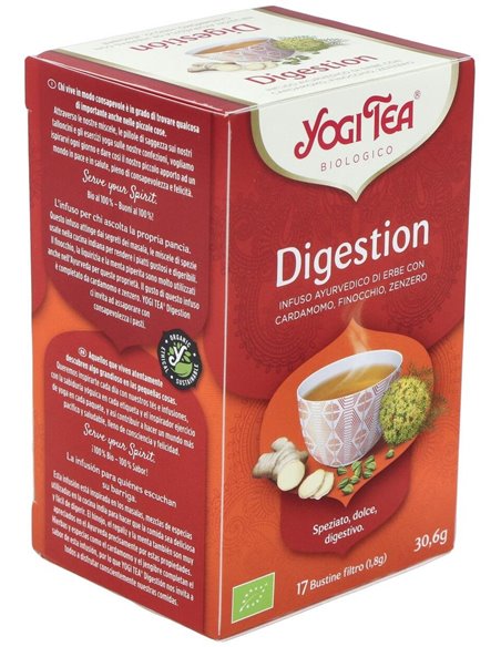 Yogi Tea Digestión 17 X 1,8 G de Yogi Tea