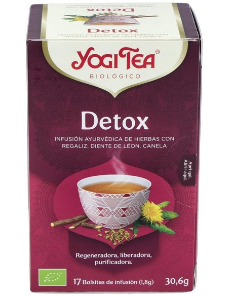 Yogi Tea Detox 17 X 1,8 G de Yogi Tea
