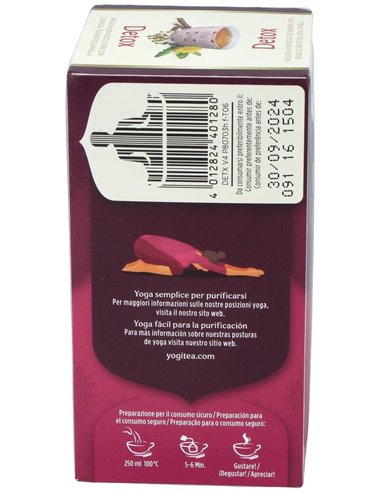Yogi Tea Detox 17 X 1,8 G de Yogi Tea