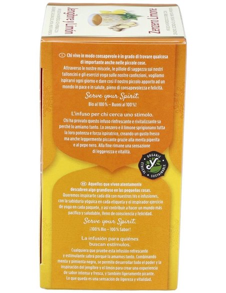 Yogi Tea Jengibre Y Limón 17 X 1,8 G de Yogi Tea