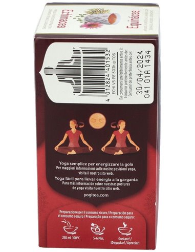Yogi Tea Equinácea 17 X 1,8 G de Yogi Tea