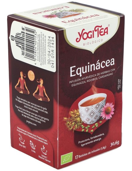 Yogi Tea Equinácea 17 X 1,8 G de Yogi Tea
