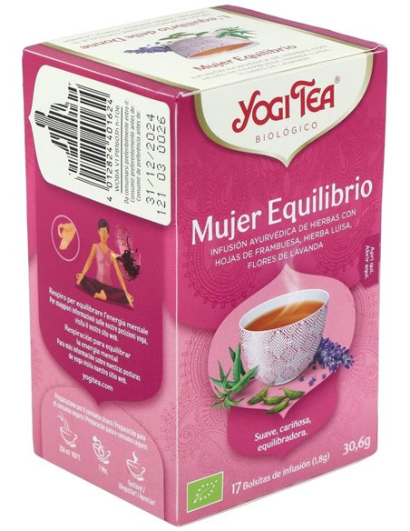 Yogi Tea Mujer Equilibrio 17 X 1,8 G de Yogi Tea