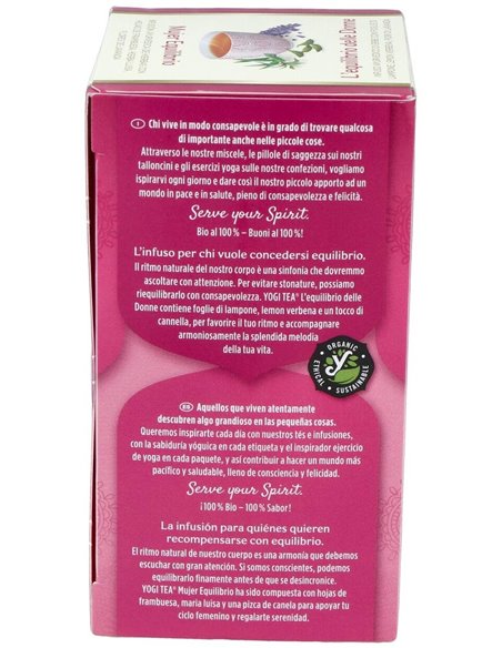 Yogi Tea Mujer Equilibrio 17 X 1,8 G de Yogi Tea