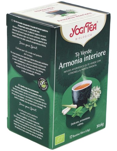 Yogi Tea Verde Armonía 17 X 1,8 G de Yogi Tea