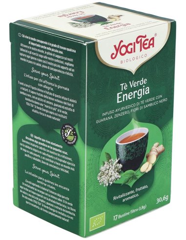 Yogi Tea Verde Energia 17Infusiones de Yogi Tea