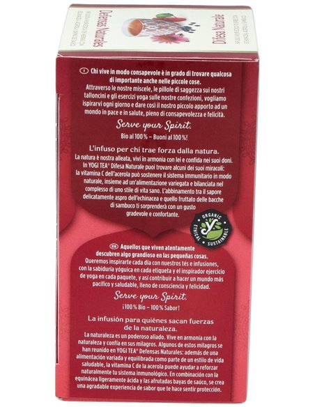 Yogi Tea Defensas Naturales 17Infusiones de Yogi Tea