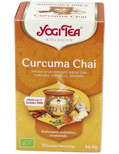 Yogi Tea Chai Curcuma 17Infusiones de Yogi Tea
