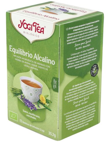 Yogi Tea Equilibrio Alcalino 17 X 2,1 G de Yogi Tea
