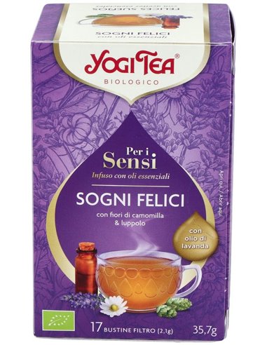 Yogi Tea Para Los Sentidos Felices Sueños 17 X 1,8 G de Yogi Tea