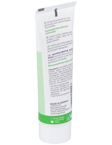 Dentifrico Extra Fresco Menta Daily Care 75Ml. de Logona